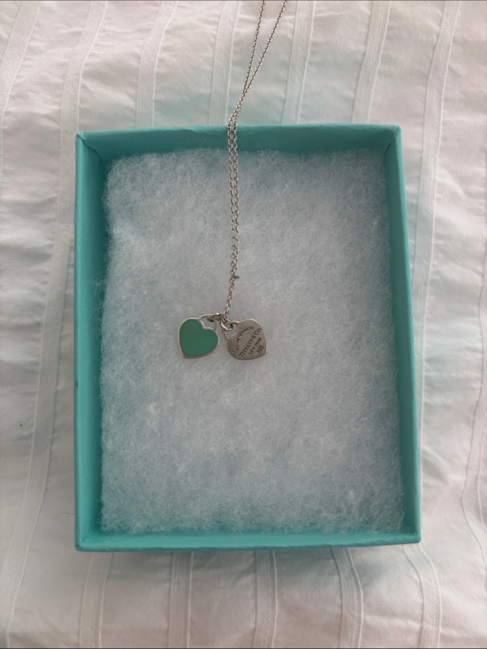 Tiffany & Co. Robin's Egg Blue Necklace